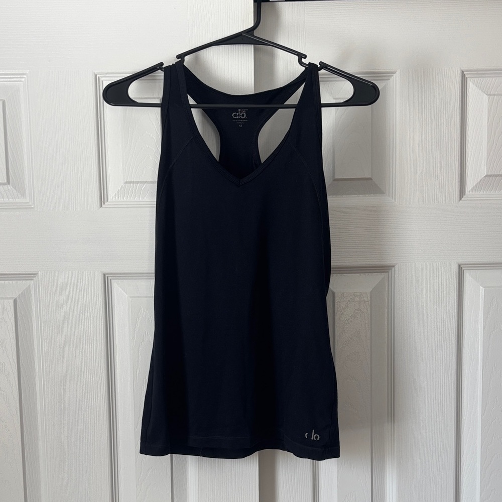 Alo Women’s Cool Fit Black Tanktop Size XS